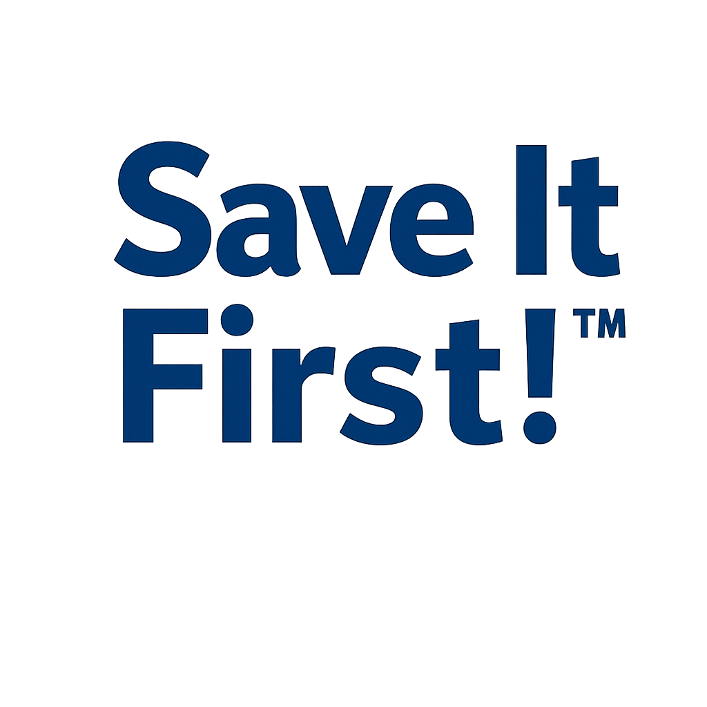 Save It First!™ icon